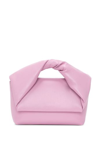 JW Anderson medium Twister leather bag - Rosa