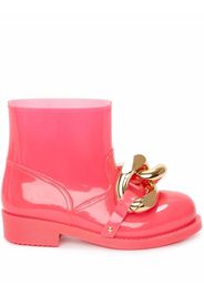 JW Anderson Chain Regenstiefel - Rosa