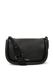 JW Anderson Bumper logo-stamp crossbody bag - Schwarz