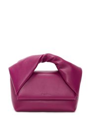 JW Anderson MEDIUM TWISTER - LEATHER TOP HANDLE BAG - Violett