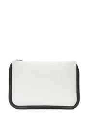 JW Anderson two-tone design leather pouch - Weiß