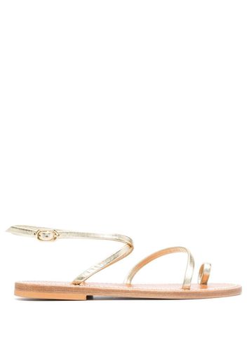 K. Jacques Loki calf-leather sandals - Gold