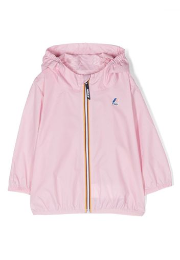 K Way Kids Le Vrai hooded zip jacket - Rosa