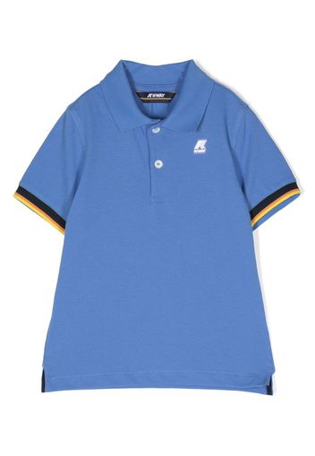 K Way Kids short-sleeve polo shirt - Blau