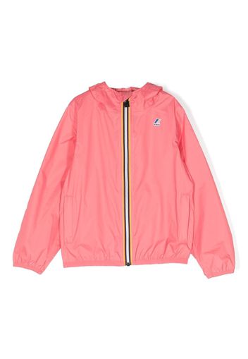 K Way Kids Le Vrai hooded zip jacket - Rosa