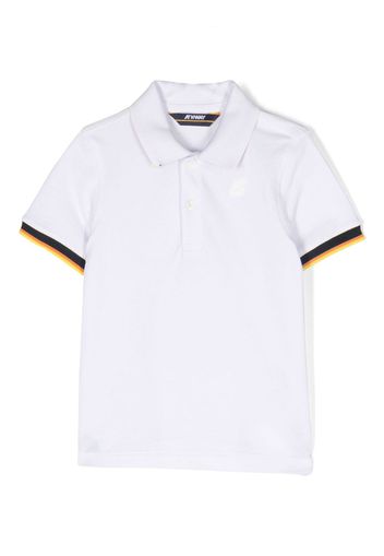 K Way Kids short-sleeve polo shirt - Weiß