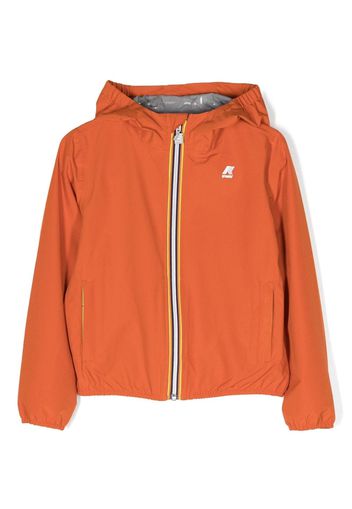 K Way Kids reversible padded jacket - Orange