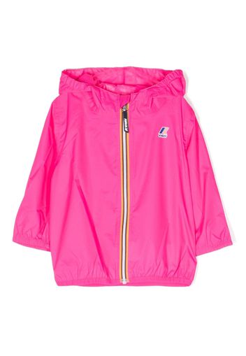 K Way Kids Le Vrai hooded zip jacket - Rosa