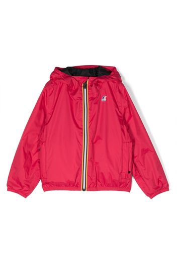 K Way Kids Le Vrai hooded zip jacket - Rosa