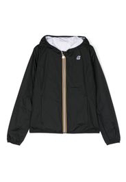 K Way Kids two-tone reversible rain jacket - Schwarz