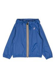 K Way Kids Le Vrai hooded zip jacket - Blau