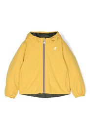 K Way Kids P. Le Vrai 3.0 Claude hooded jacket - Gelb