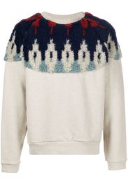 Kapital Nordic fleece sweatshirt - Grau