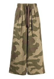 Kapital Camo Rude Buggy wide-leg trousers - Mehrfarbig