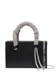 Kara Phone Cord Midi Tote bag - Schwarz