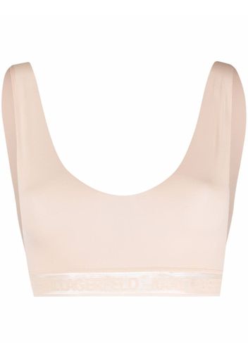 Karl Lagerfeld Bralet mit Logo - Nude