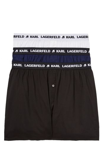 Karl Lagerfeld 3-pack cotton boxer shorts - Schwarz