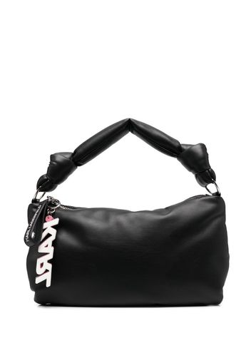 Karl Lagerfeld K/Knotted shoulder bag - Schwarz