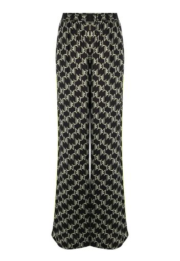 Karl Lagerfeld Hose mit Print - Schwarz