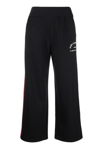 Karl Lagerfeld Cropped-Culottes - Schwarz