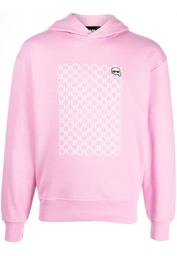 Karl Lagerfeld Ikonik Karl Hoodie aus Bio-Baumwolle - Rosa