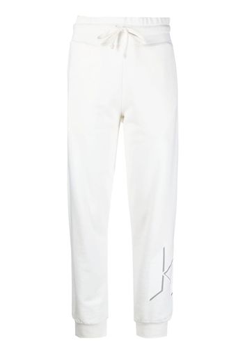 Karl Lagerfeld slim tapered-leg sweatpants - Weiß