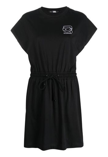 Karl Lagerfeld Ikonik 2.0 Strandkleid - Schwarz