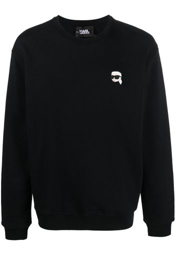 Karl Lagerfeld Ikonik 2.0 long-sleeve sweatshirt - Schwarz