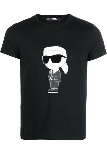 Karl Lagerfeld Ikonik 2.0 T-Shirt - Schwarz