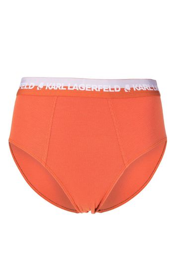 Karl Lagerfeld DG Slip mit hohem Bund - Orange