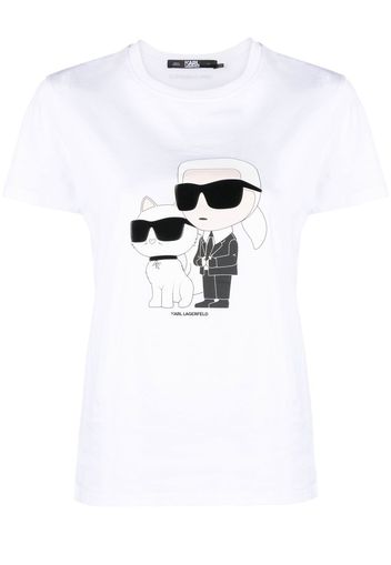 Karl Lagerfeld Ikonik 2.0 T-Shirt - Weiß