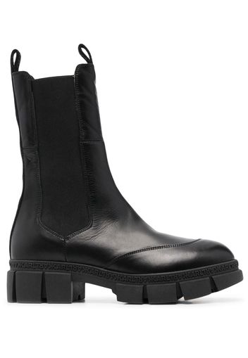 Karl Lagerfeld Aria calf-leather ankle boots - Schwarz