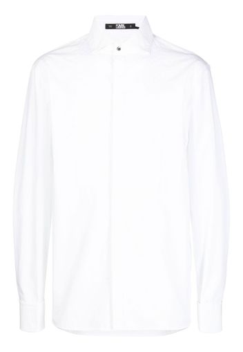 Karl Lagerfeld cotton evening shirt - Weiß