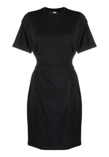 Karl Lagerfeld Jerseykleid mit Cut-Outs - Schwarz