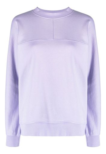 Karl Lagerfeld Sweatshirt mit Rundhalsausschnitt - Violett