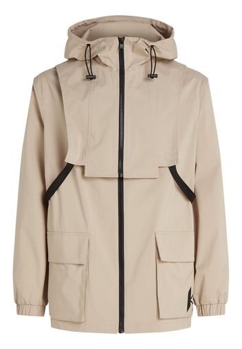 Karl Lagerfeld lightweight hooded parka - Nude