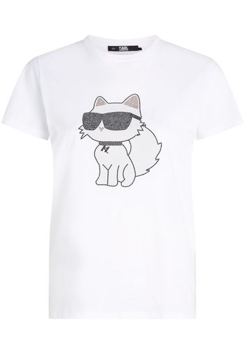 Karl Lagerfeld Ikonik 20 Choupette Sweatshirt - Weiß