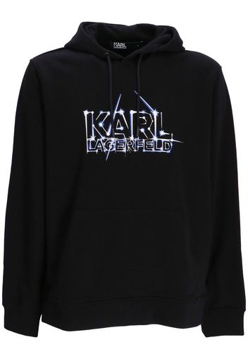 Karl Lagerfeld logo-print hoodie - 650