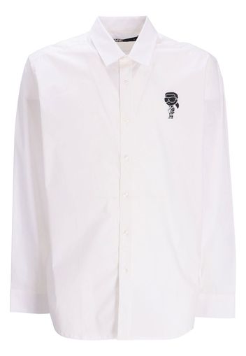 Karl Lagerfeld Ikonik Karl-print shirt - 10