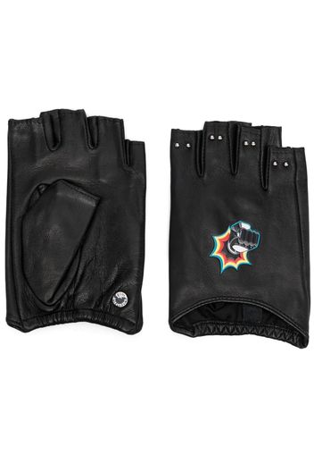 Karl Lagerfeld Fingerlose K/Heros Handschuhe - Schwarz