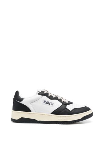 Karl Lagerfeld panelled low-top sneakers - Weiß