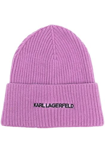 Karl Lagerfeld K/Essential Beanie - Violett
