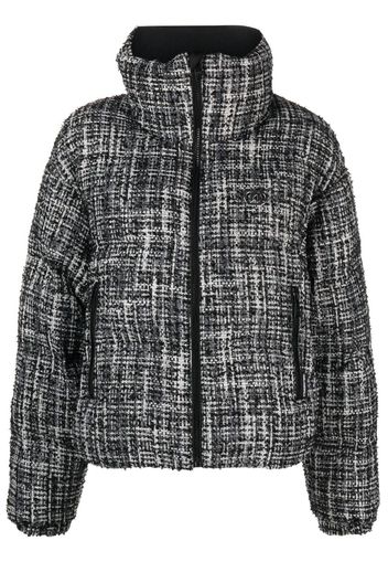 Karl Lagerfeld Bouclé-Jacke - Schwarz