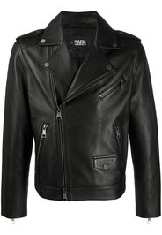 Karl Lagerfeld 'Ikonik' Bikerjacke - Schwarz