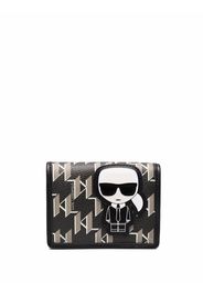 Karl Lagerfeld K/Ikonik Monogram belt bag - Schwarz