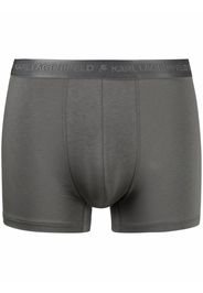 Karl Lagerfeld 3er-Set Shorts mit Logo - Grau