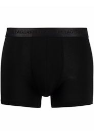 Karl Lagerfeld 3er-Set Shorts mit Logo - Schwarz