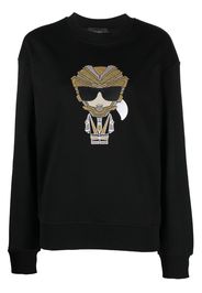 Karl Lagerfeld Hero Ikonik Karl Sweatshirt - Schwarz