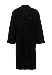 Karl Lagerfeld Ikonik 2.0 Karl-embroidered bath robe - Schwarz