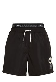 Karl Lagerfeld Ikonik 2.0 elastic shorts - Schwarz